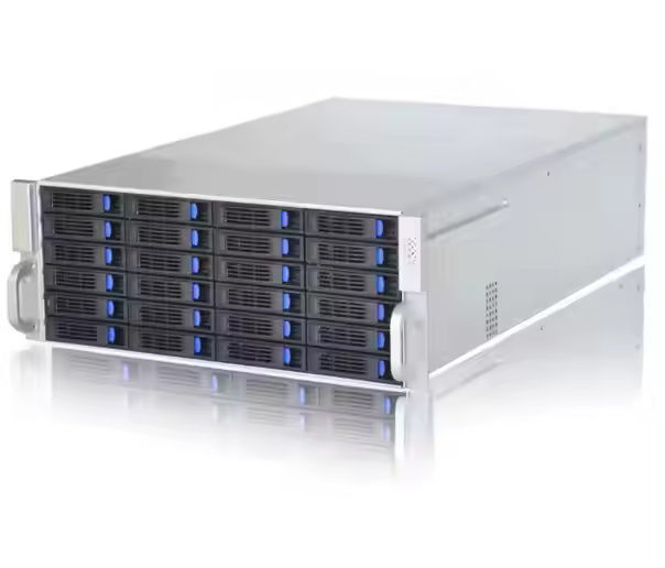 Leadways4344 19" 4U Rack Mount Server Industrial Pc Core I7 6700 Dual Lan 6 Serial Port Support 6 3.5 Inch HDD