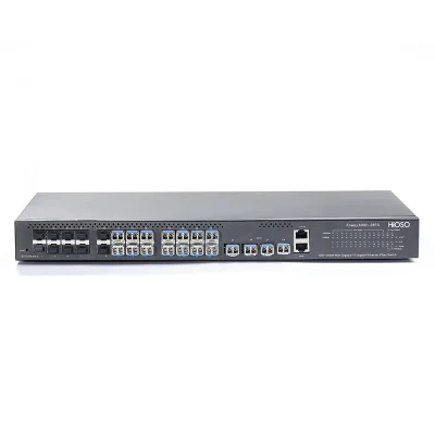 Leadways4362 Fiber Switch 24 1000M SFP + 4 10G SFP+ Uplink Port Fiber Optic Equipment Unmanaged
