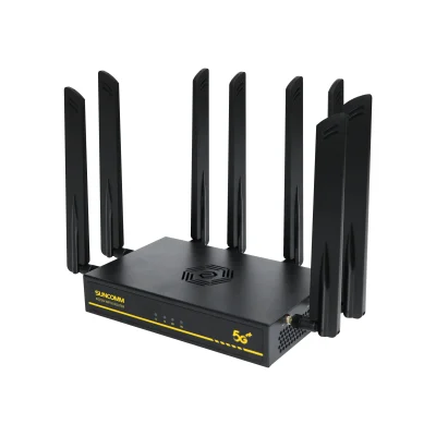Leadways4318 Sale O8 Ultra SDX75 5G Wifi6 RM551E Router With Dual Sim Card Slot Cooling Fan Change IMEI 5G CPE Router